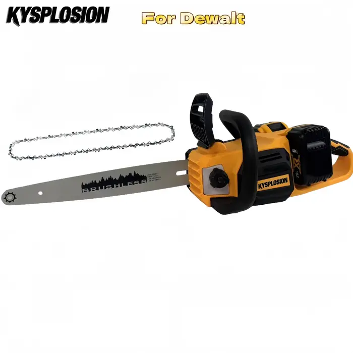 Pour batterie DeWALT 20V tronçonneuse sans brosse 16 pouces scie à chaîne alimentée