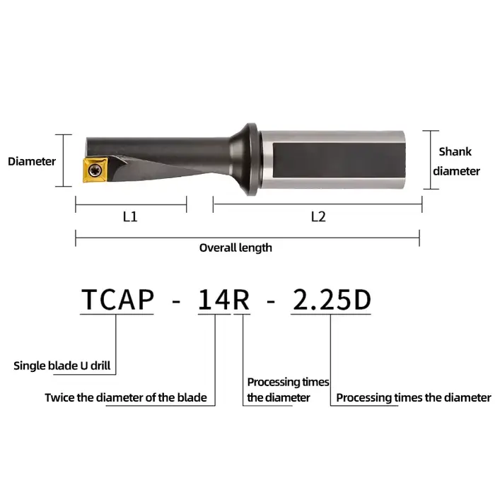 KaKarot-Perceuse TCAP U Noire