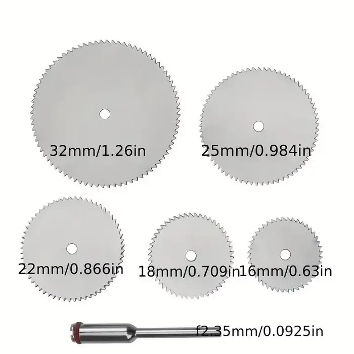 Mini lame de scie circulaire, disque de coupe électrique, outil rotatif pour coupe-métal Dremel, out