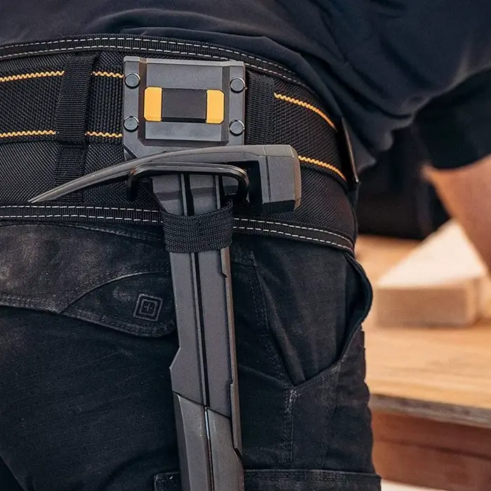 Système modulaire magnétique pour crochets de ceinture de perceuse électrique avec clip ergonomique 