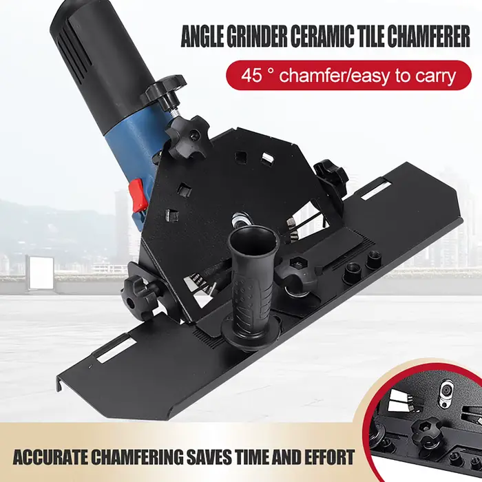 Outil de coupe à angle de 45 degrés pour meuleuses d'angle