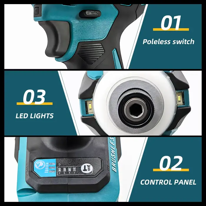 Makita DTD171 18V Visseuse à percussion 180N.m sans fil
