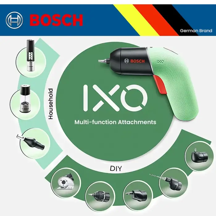 BOSCH IXO accessoires pour IXO 7 tournevis perceuses couple Angle coin perceuse coupe adaptateur broyeur à épices souffleur d'air