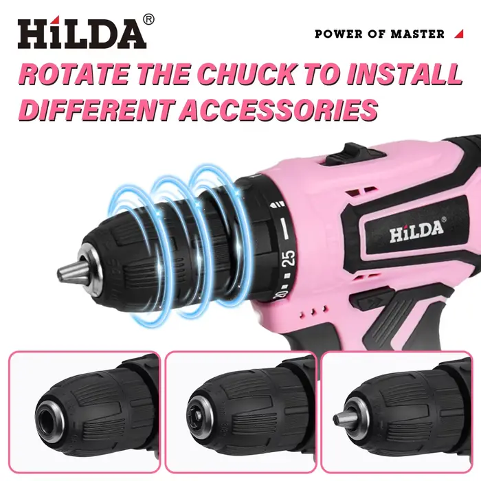 HILDA perceuse électrique 12V