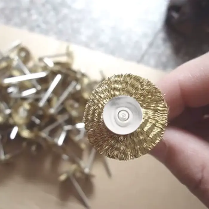 Accessoires Dremel, roue en laiton
