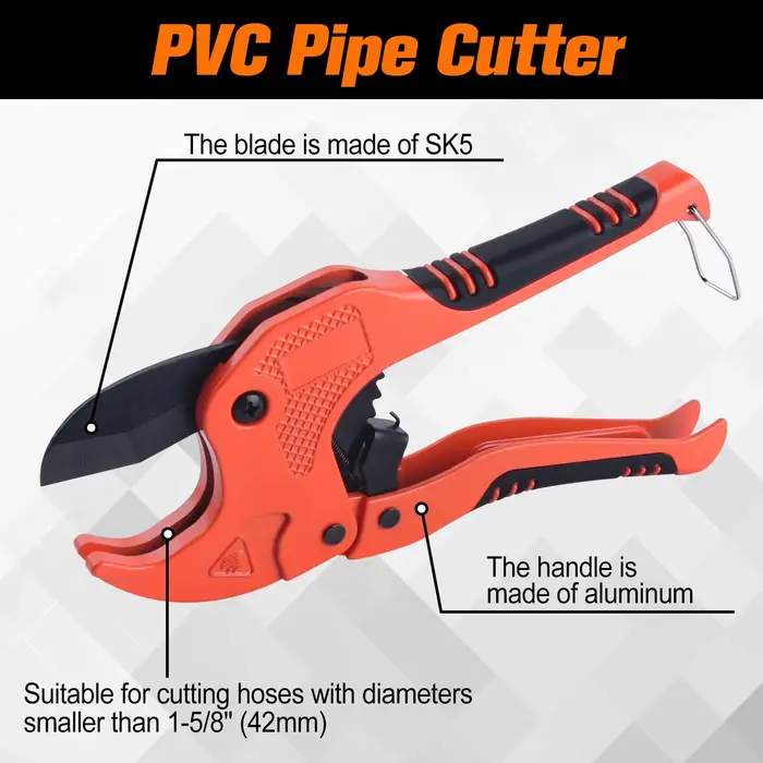 Outils de coupe de tuyaux en PVC