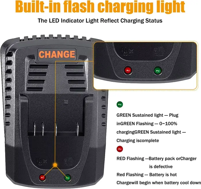 Chargeur de batterie pour outils BOSCH 18V 14.4V
