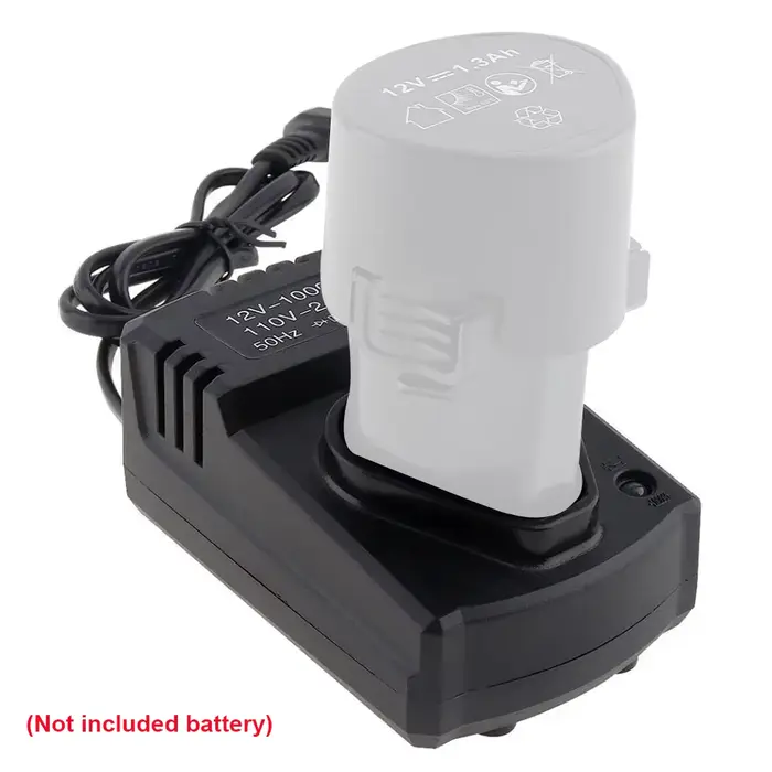 Chargeur de perceuse électrique universel DC US/EU li-lon