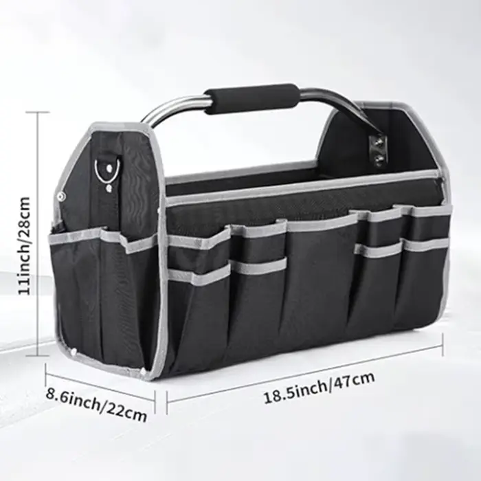Sac à outils de travail, organisateur d'outils d'électricien professionnel, Kit complet de menuiseri