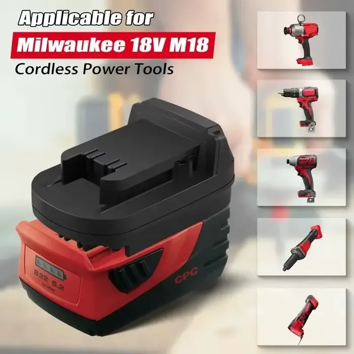 Adaptateur de batterie pour outil électrique HLT22MIL