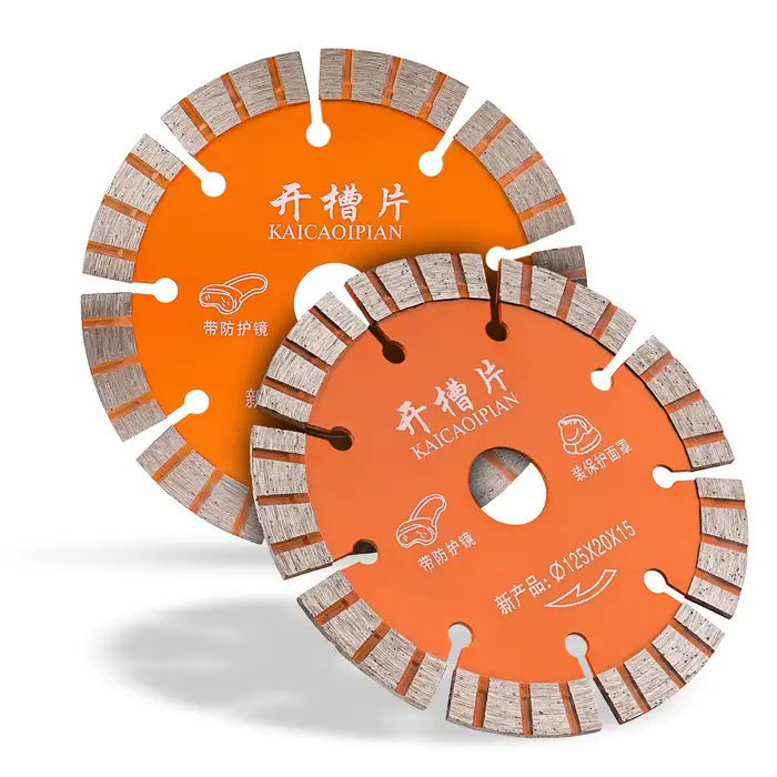 SI FANG lame de scie diamantée meuleuse d'angle roue de coupe disque de meulage sec ou humide maçonn