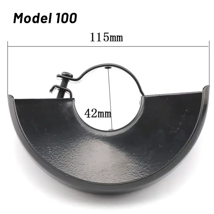 100/115/125/150/180/230 Type meuleuse d'angle couvercle de protection garde meuleuse disque roue cou