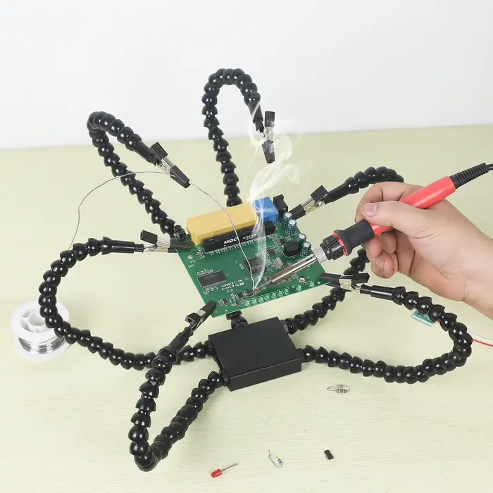 Toolour aide les mains Station de soudage Flexible