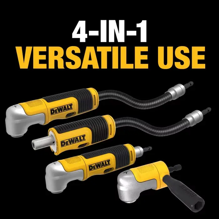 DEWALT DWAMRASET MAX FIT ® Accessoires modulaires d'outils électriques de perceuse de conducteur de système d'angle droit