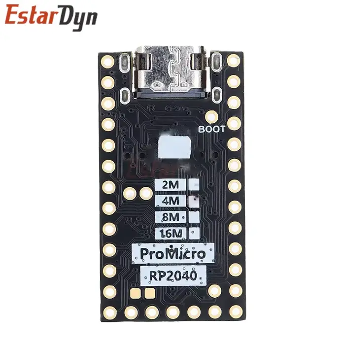 Carte de développement RP2040 Pro Micro Raspberry PI PICO double cœur prend en charge Mciro Python