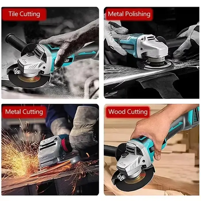 Nouveau Makita électrique DGA404 meuleuse d'angle sans brosse polissage Machine de découpe outil de
