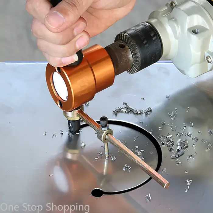 Grignoteuse de coupe de métal à Double tête