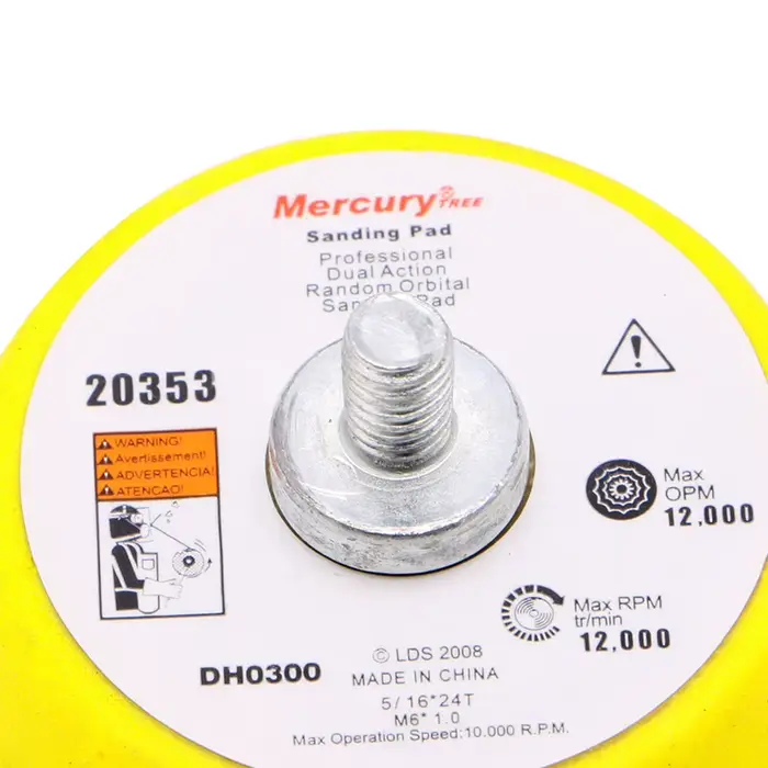2" Mix Grit Sander Disc 3mm Shank Sanding Polish Polishing Pad Backer Plate Hot New