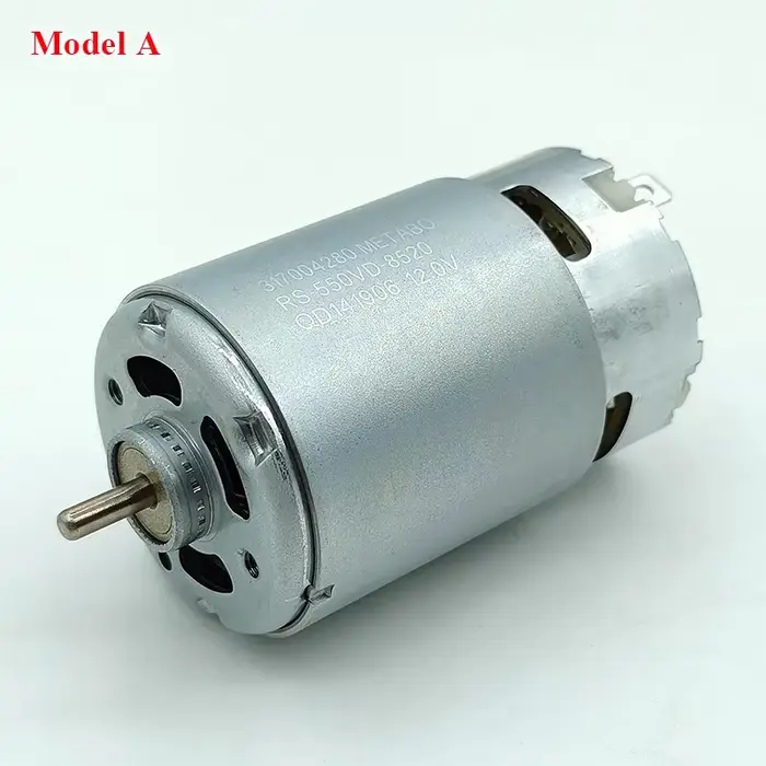 MABUCHI RS-550VD-8520 317004280 Moteur électrique haute vitesse DC 12V 22000 tr/min pour perceuse sans fil METABO