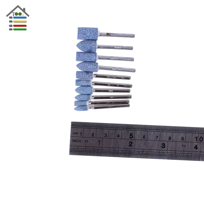 Nouveau 100 pièces assortiment monté pierre Kit outil abrasif pour Dremel meuleuse meulage polissage affûtage meule
