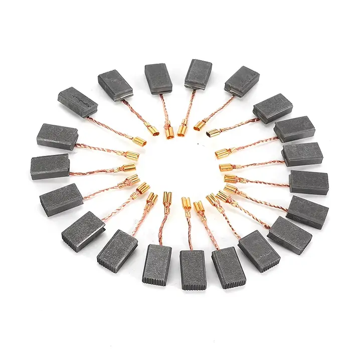 Brosse en carbone pour meuleuse d'angle de moteur