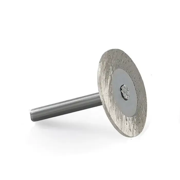 Disque à tronçonner en diamant pour lame de scie circulaire, tige de 6mm, disque de ponçage, meule p