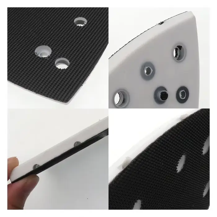 Tampon de ponçage de secours sans poussière 148x98mm pour disques