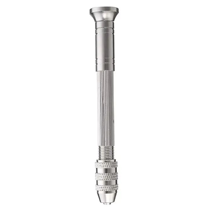 Mini perceuse à main en Micro aluminium avec mandrin sans clé, foret hélicoïdal en acier HSS, perçag