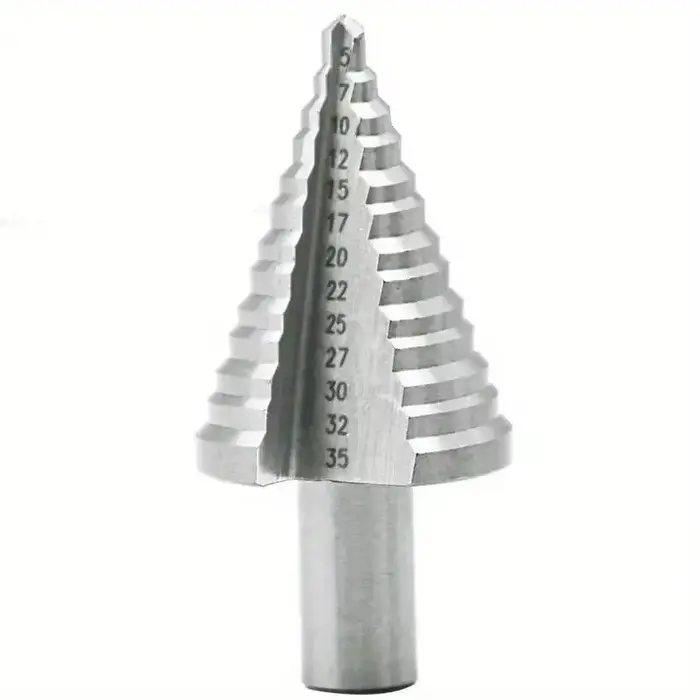 Foret étagé en acier rapide 5-35MM, foret pour bois et métal, outils électriques HSS, coupe-trou, al