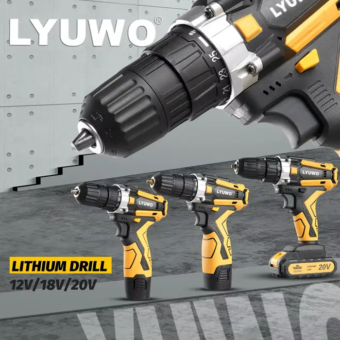 CircuWO-Perceuse électrique sans fil 12V