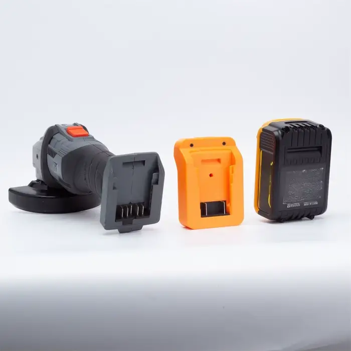 Adaptateur/convertisseur lithium-ion pour batterie DeWalt 18V 20V Li-ion vers outils de perçage sans fil Ferrex 20V Active Energy (adaptateur uniquement)