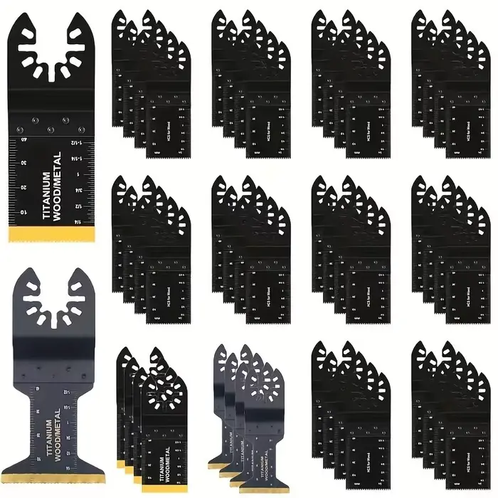 Lames de scie oscillantes pour la coupe du bois/métal/plastique