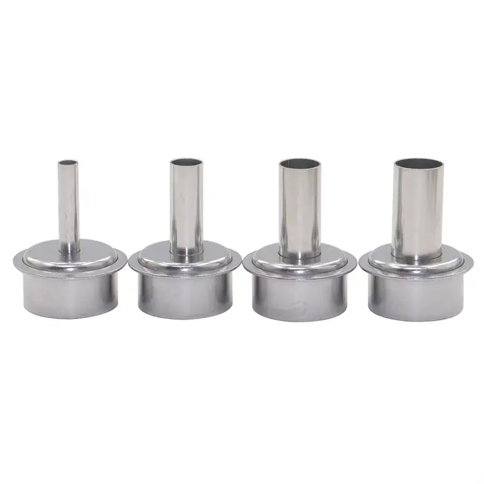 Buse courbée à 45 degrés pour pistolet à air chaud BGA, buse droite, buse inclinée pour station de s