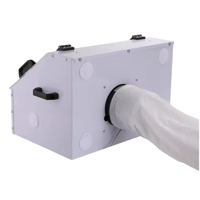 Boîte anti-poussière métallique monobloc pour machine de meulage de table