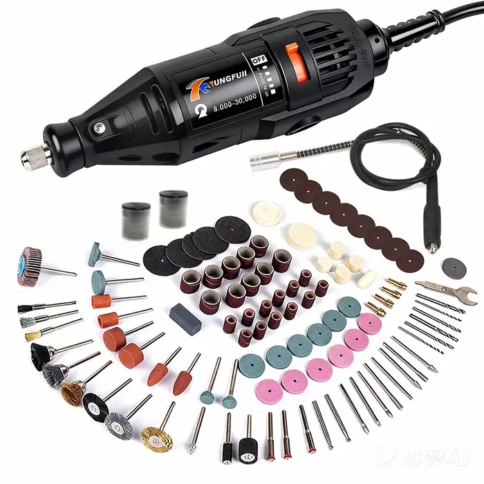Mini perceuse électrique, graveur, outils rotatifs Dremel, meuleuse de graveur Compatible avec les o