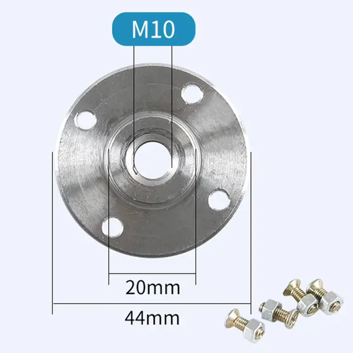 Brille M10 M14 M16 pour connecter le disque de coupe de lame de scie avec meuleuse d'angle, plaque de positionnement de lame de scie, outils électriques