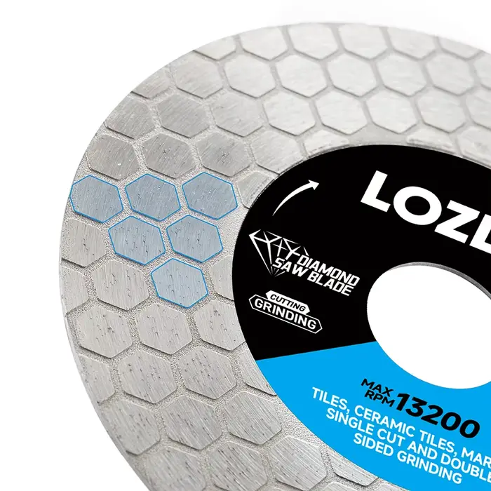 Disque de coupe et de meulage diamanté LOZLIN 115/125 mm
