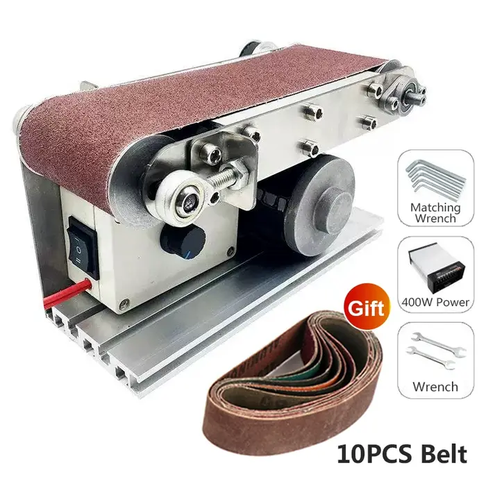 Bricolage polissage rectifieuse bureau ceinture Machine coupe bords affûteur multifonctionnel ponceu