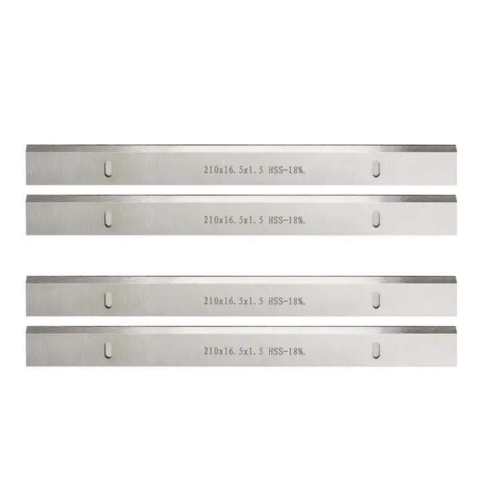 Lot de 2 Paires lame Rabot HSS 210 mm