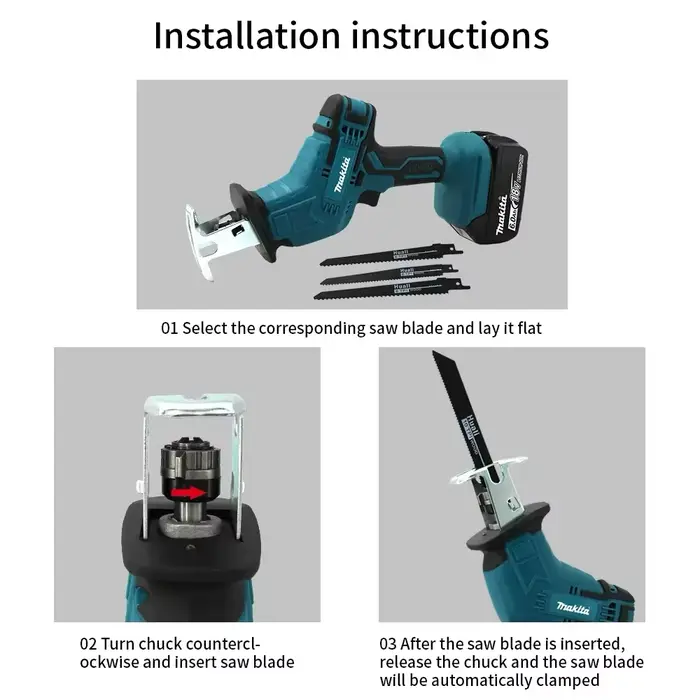 Scie sauteuse sans fil Makita ML-505