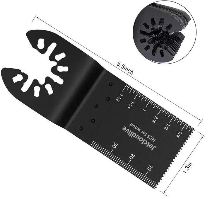 Jeu de lames de scie multifonctions pour rénovateur