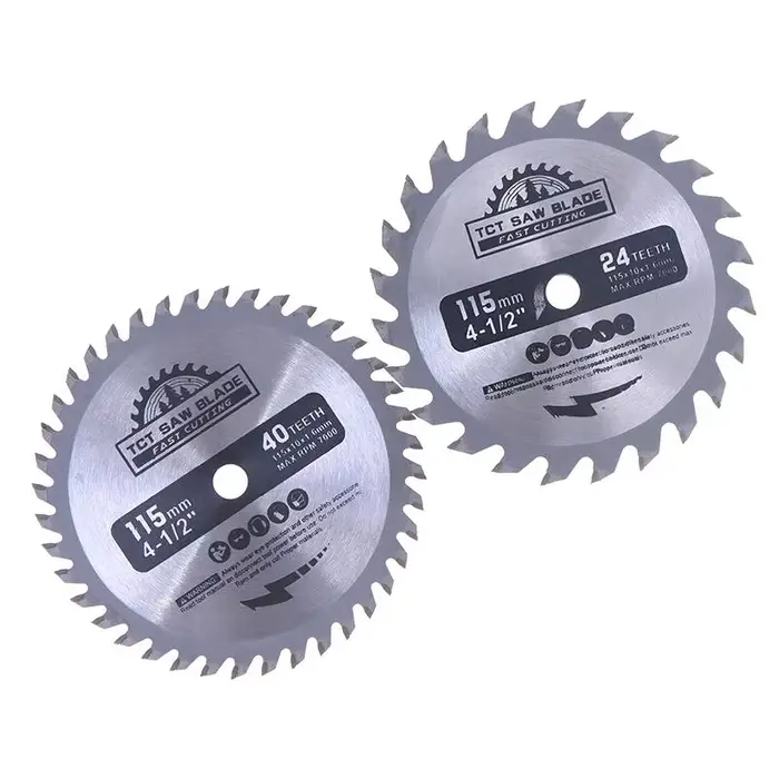 Lame de scie circulaire 115mm 24T/40T