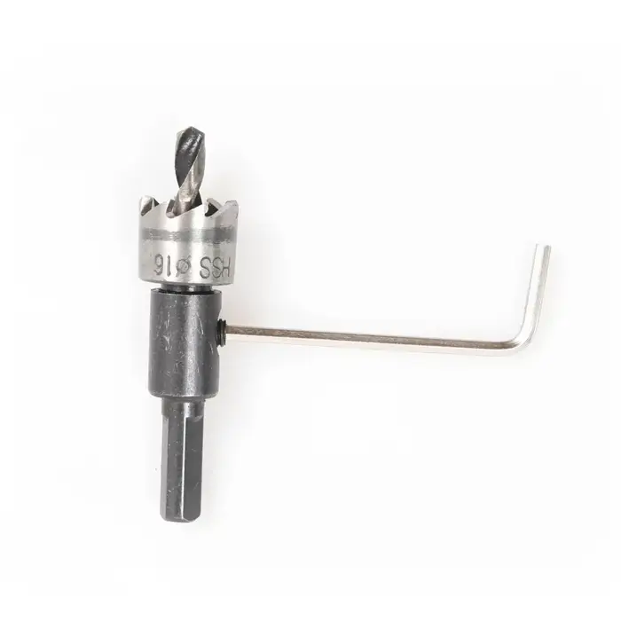 6pc 12mm/14mm/17mm/18.5mm/20mm/22mm pointe en carbure HSS forets métal trou scie forets ensemble torsion trou scie coupe outils électriques