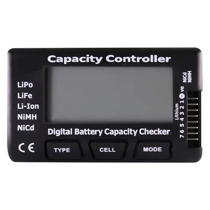 CellMeter-7 détecteur numérique de capacité de batterie LiPo LiFe Li-ion Nicd NiMH détecteur de tens