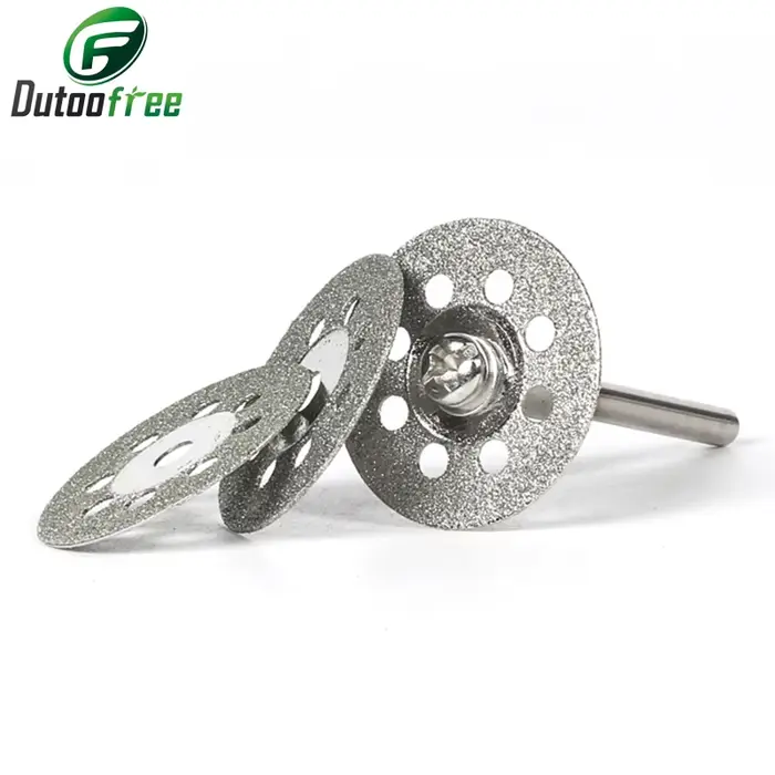 60 pièces/lot meule lame de scie circulaire Dremel Accessoires ensemble travail du bois métal Dremel