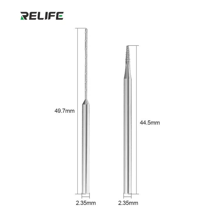 RELIFE – jeu de forets à vis à filetage coulissant TX1