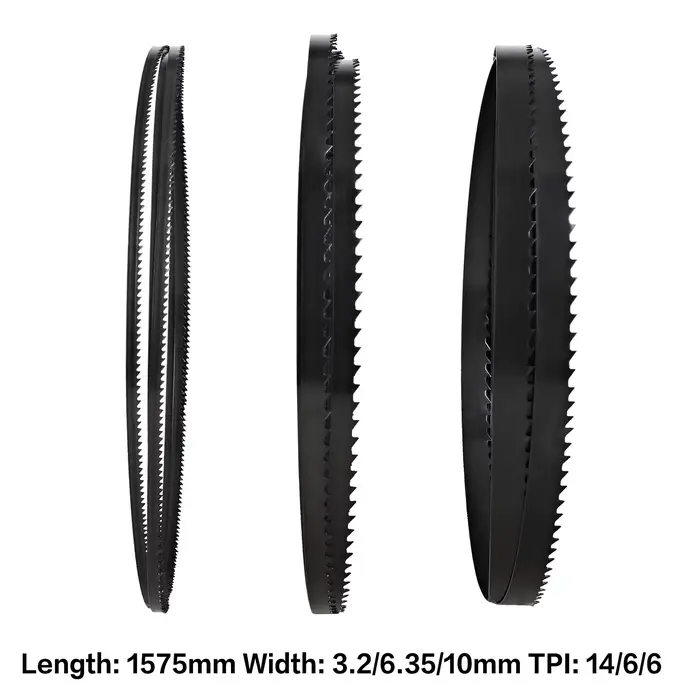 TASP Lot de 3 lames de scie à ruban de 1575 mm
