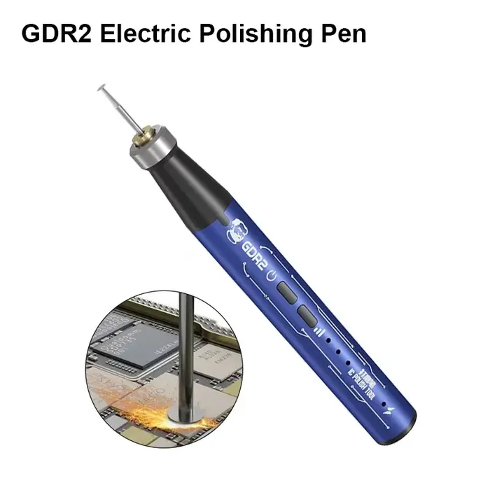 Stylo de polissage électrique multifonction mécanique GDR2, pour la réparation de téléphones portabl