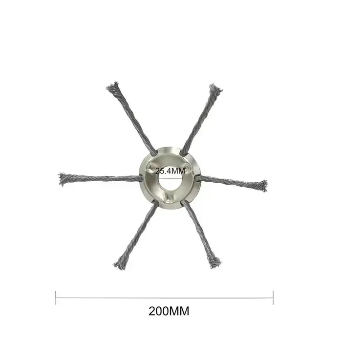Tête de roue en fil d'acier