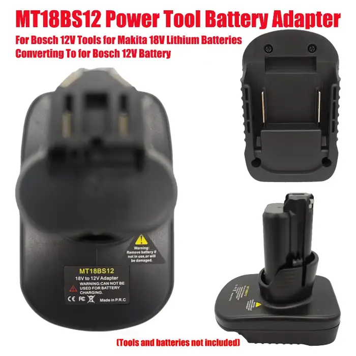 Adaptateur de batterie MT18BS12 pour outils Bosch 12V